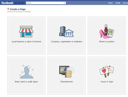 วิธีสร้าง FAN PAGE บน FACEBOOK