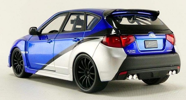 โมเดลลรถ โมเดลรถเหล็ก โมเดลรถยนต์ Brians Subaru Impreza Wrx 2